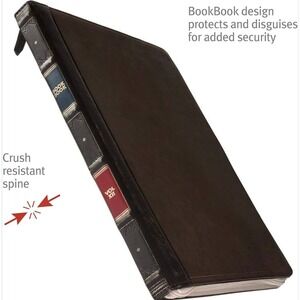 BookBook Case for iPad Air 1st Generation Genuine Leather Black